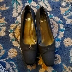 STUART WEITZMAN BLACK WITCHY HEELS